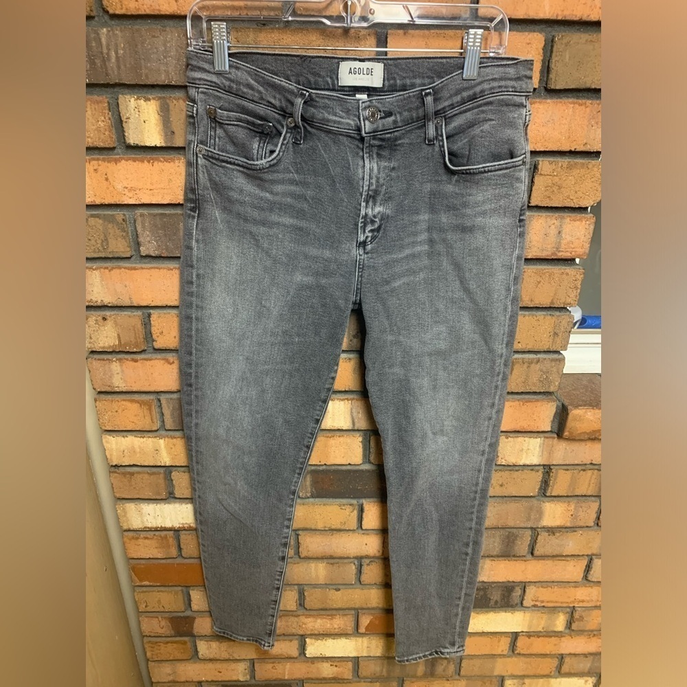 AGOLDE Women's Sophie High Rise Skinny Jeans